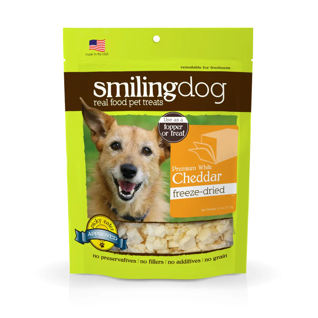 Smiling Dog Freeze-Dried Cheese Treats